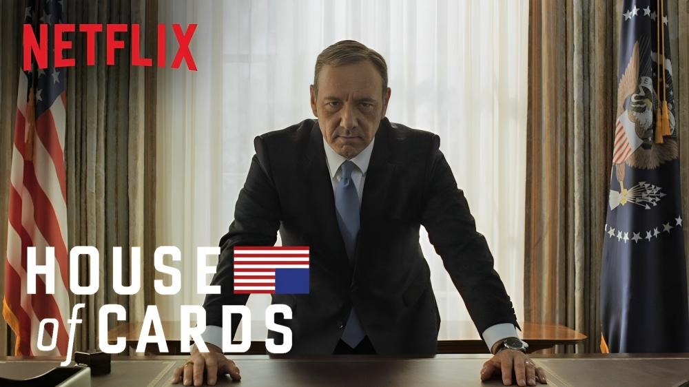 House of Cards: Immerse yourself in the shadowy corridors of power as Frank Underwood, a ruthless and manipulative politician, stops at nothing to ascend to the highest levels of the U.S. government.